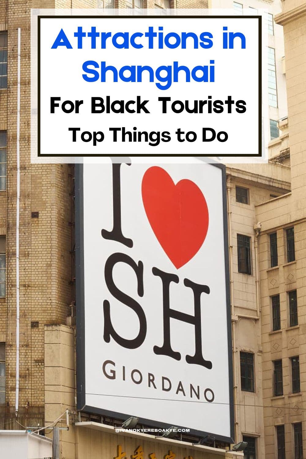 Shanghai Attractions Black Tourists01