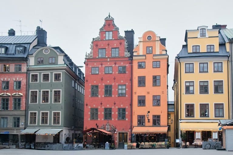 Stortorget square in Gamla Stan, Stockholm, Sweden