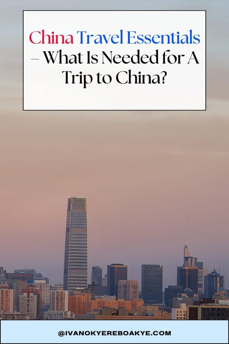 China skyscraper skyline at sunset