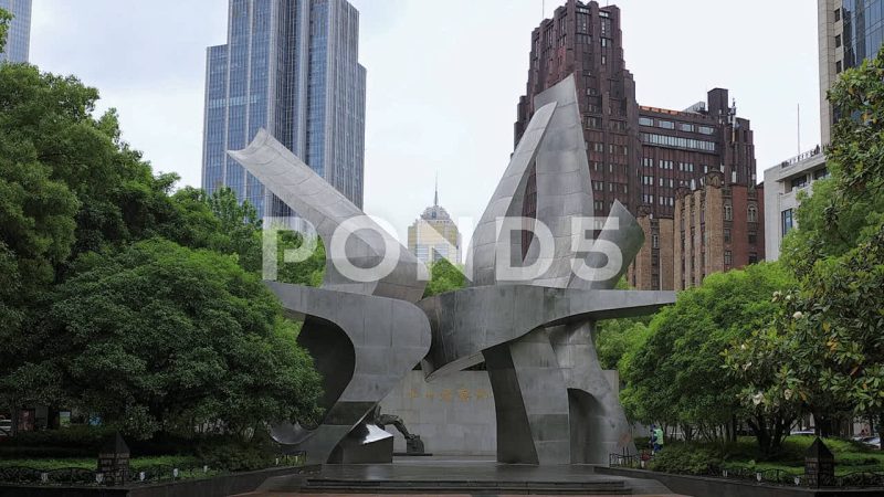 May Thirtieth Movement Monument Outdoor Sculpture, Shanghai, China May Thirtieth Movement Monument Outdoor Sculpture, Shanghai, China