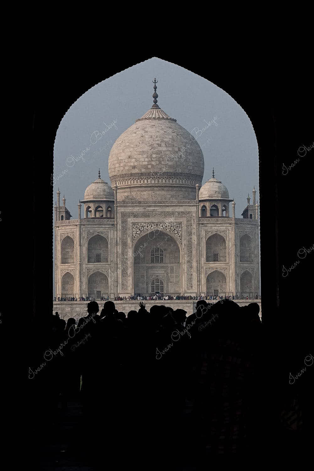 The majestic Taj Mahal in Agra, India