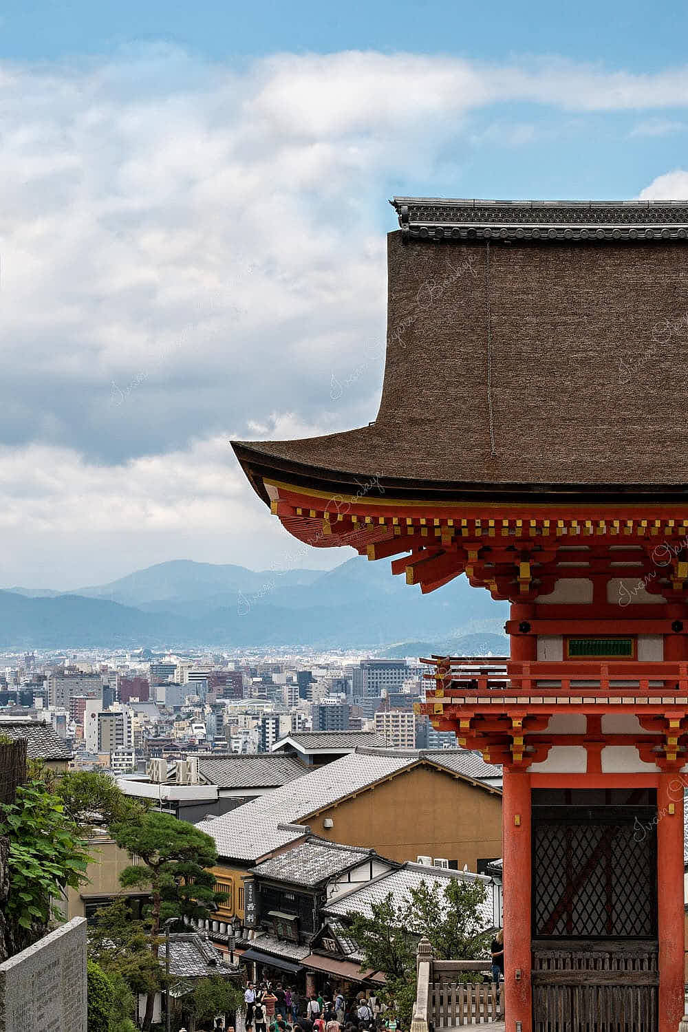 View of Kyoto from Kiyomizudera Temple, Kyoto, Japan