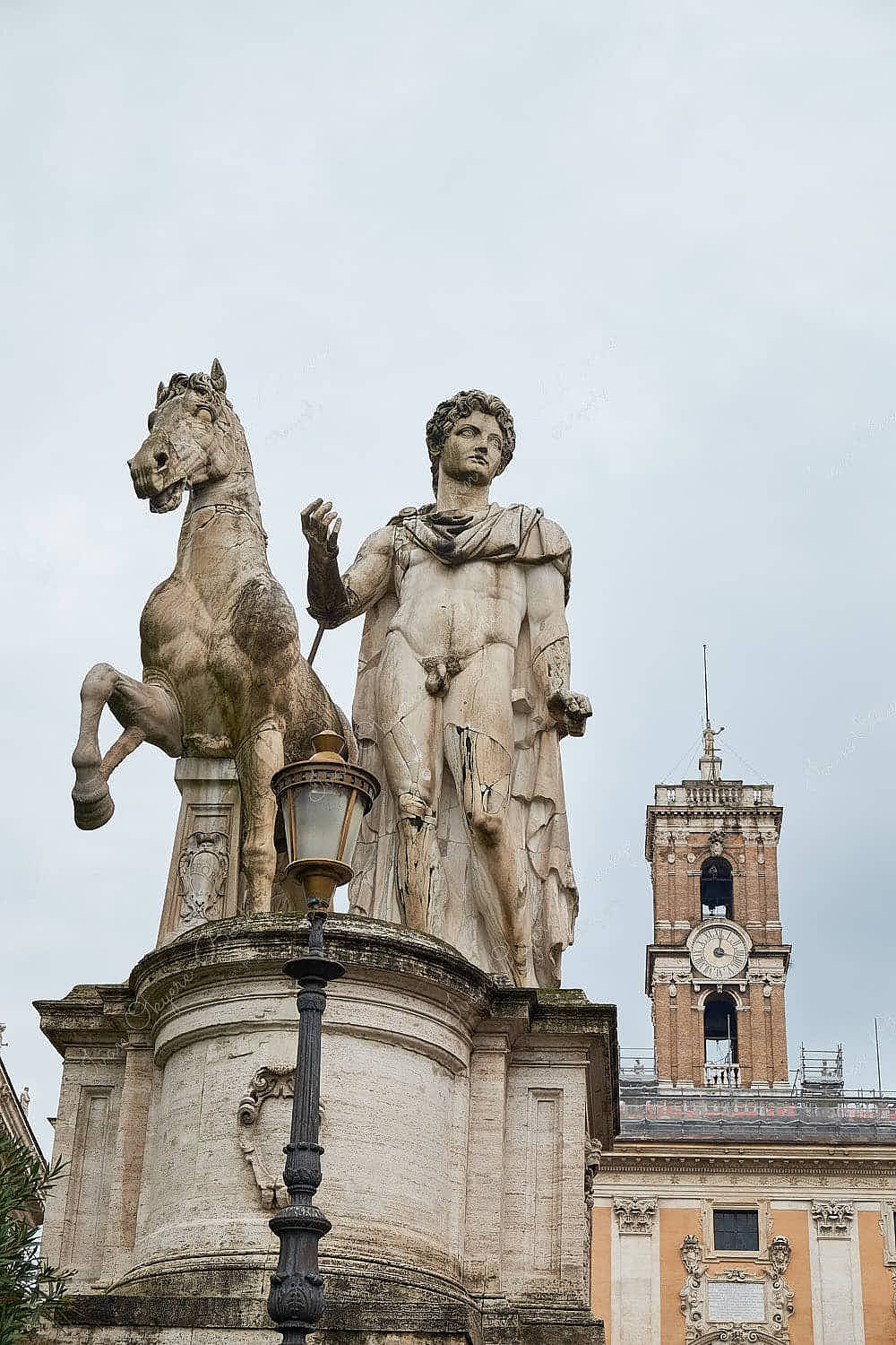 The Castor statue at Piazza del Campidoglio, Rome, Italy