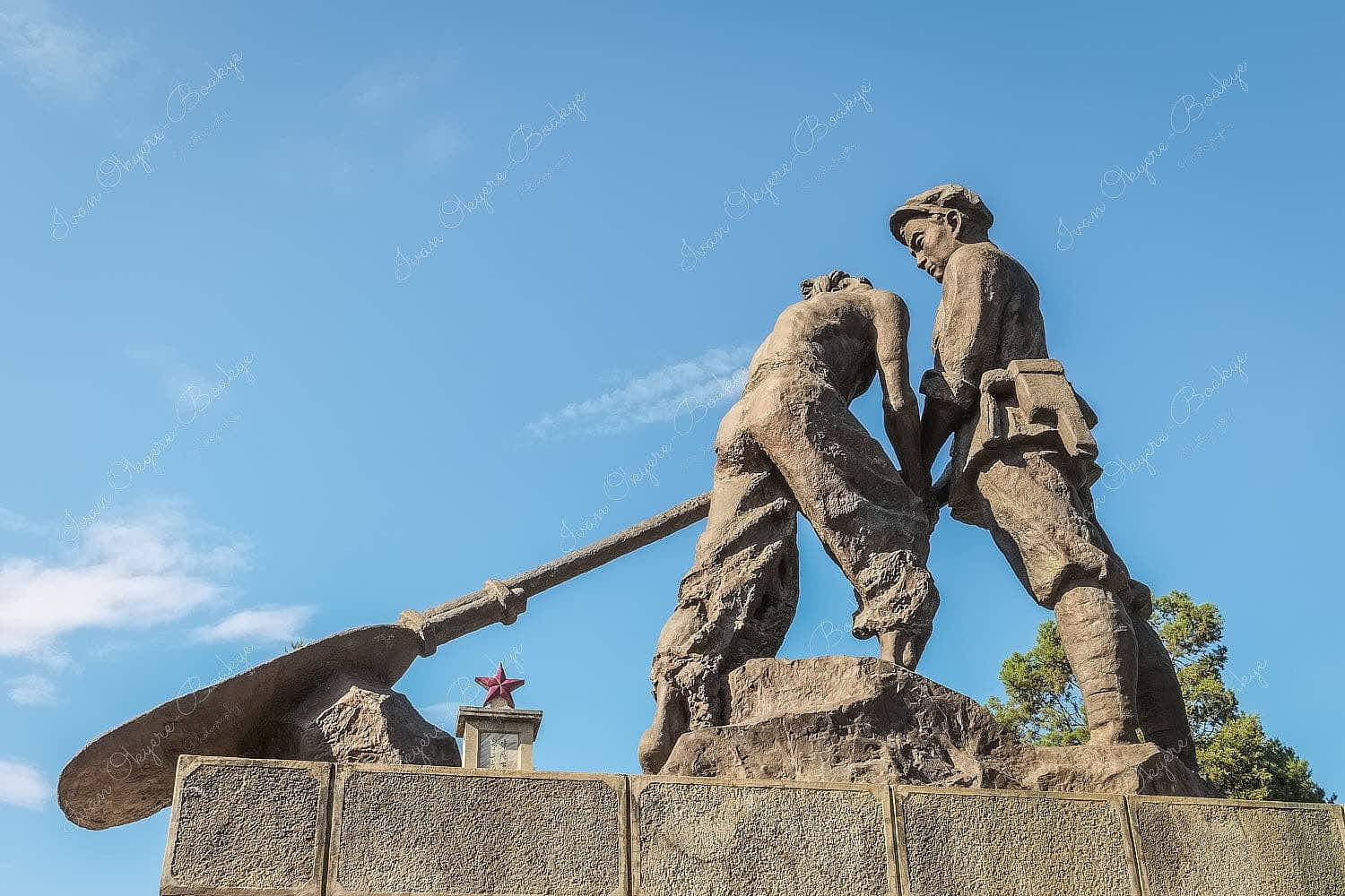 The Red Army’s Long March Memorial Monument in Shigu Town, Yunnan, China