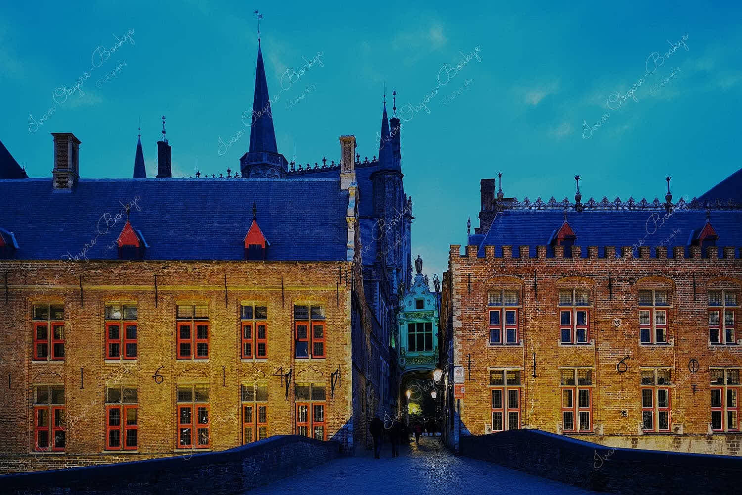Blinde-Ezelstraat, Bruges, Belgium